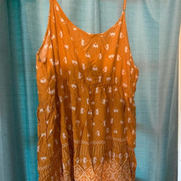 SHEIN Golden Curve Floral Print Tank Top (size 3X) - Picture 2 of 2